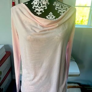 Lucy perfect baby pink long sleeve shirt size S